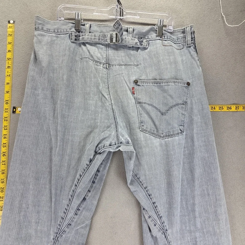 Vintage Levis Engineered Jeans Mens 36x34 Blue Buckle Back Twisted One Pocket